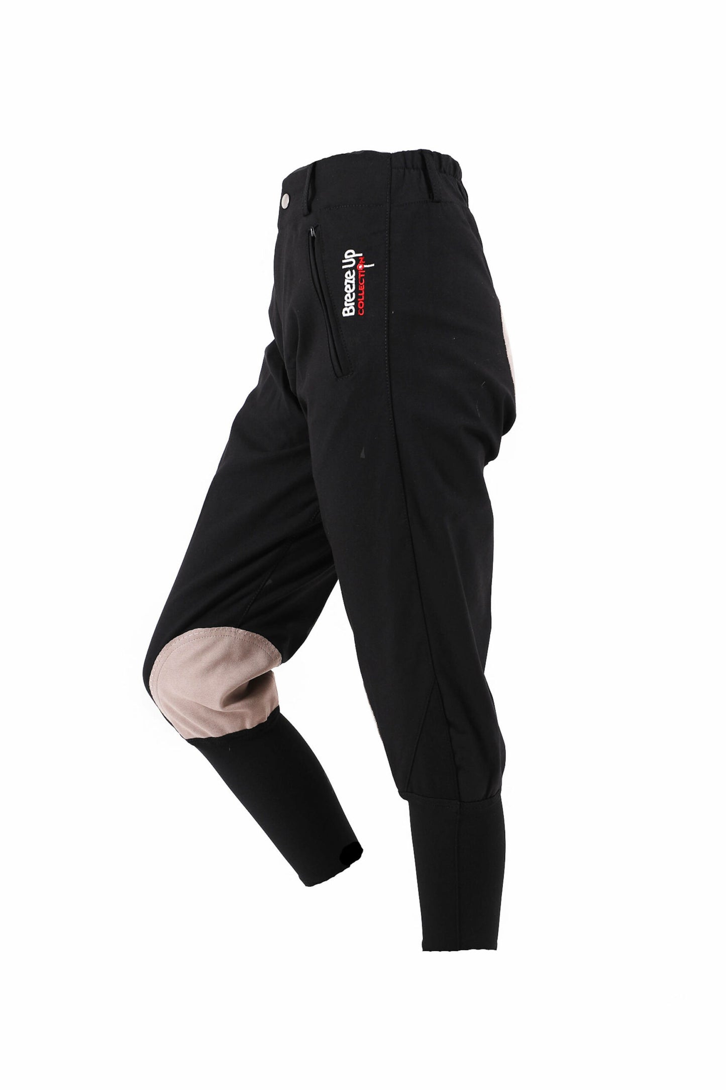 BREEZE UP 3/4 LENGTH EXERCISE BREECHES BLACK/BEIGE