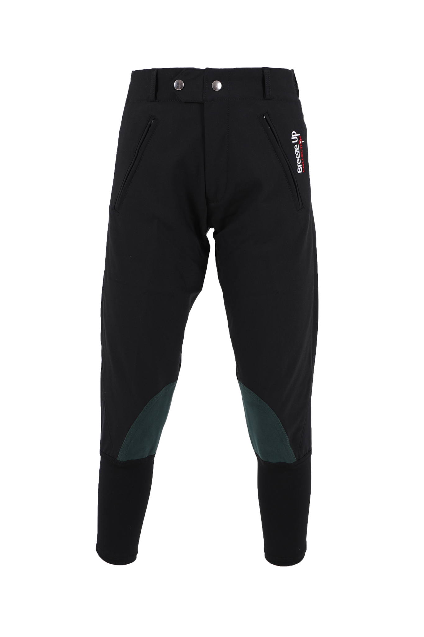 BREEZE UP 3/4 LENGTH EXERCISE BREECHES BLACK/GREEN