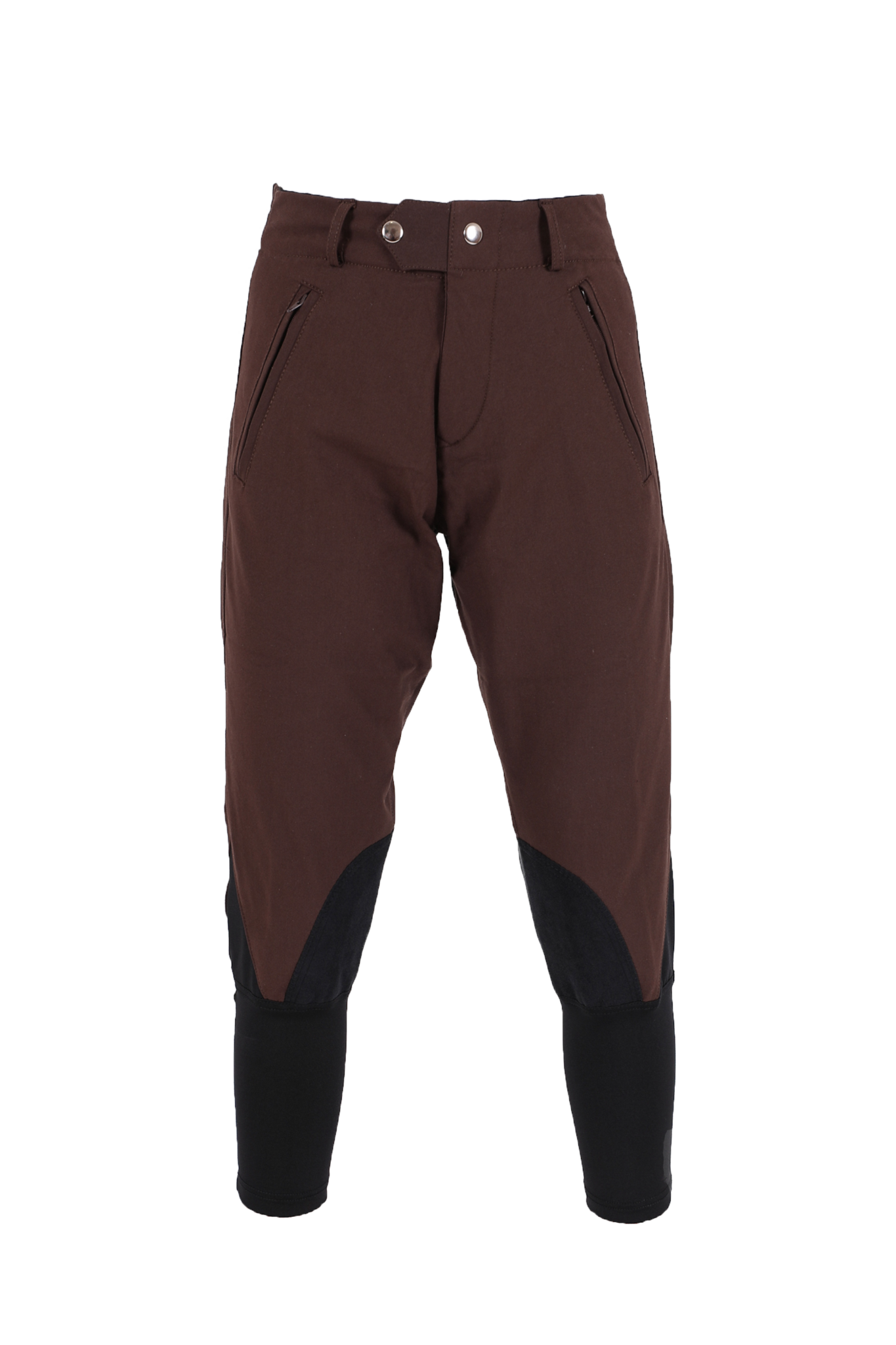 BREEZE UP 3/4 LENGTH EXERCISE BREECHES CHOCOLATE/BLACK