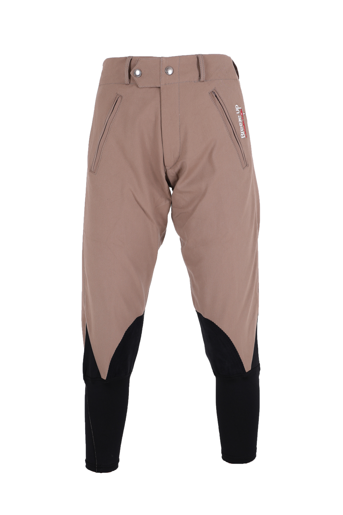 BREEZE UP 3/4 LENGTH EXERCISE BREECHES MOUSE BROWN/BLACK