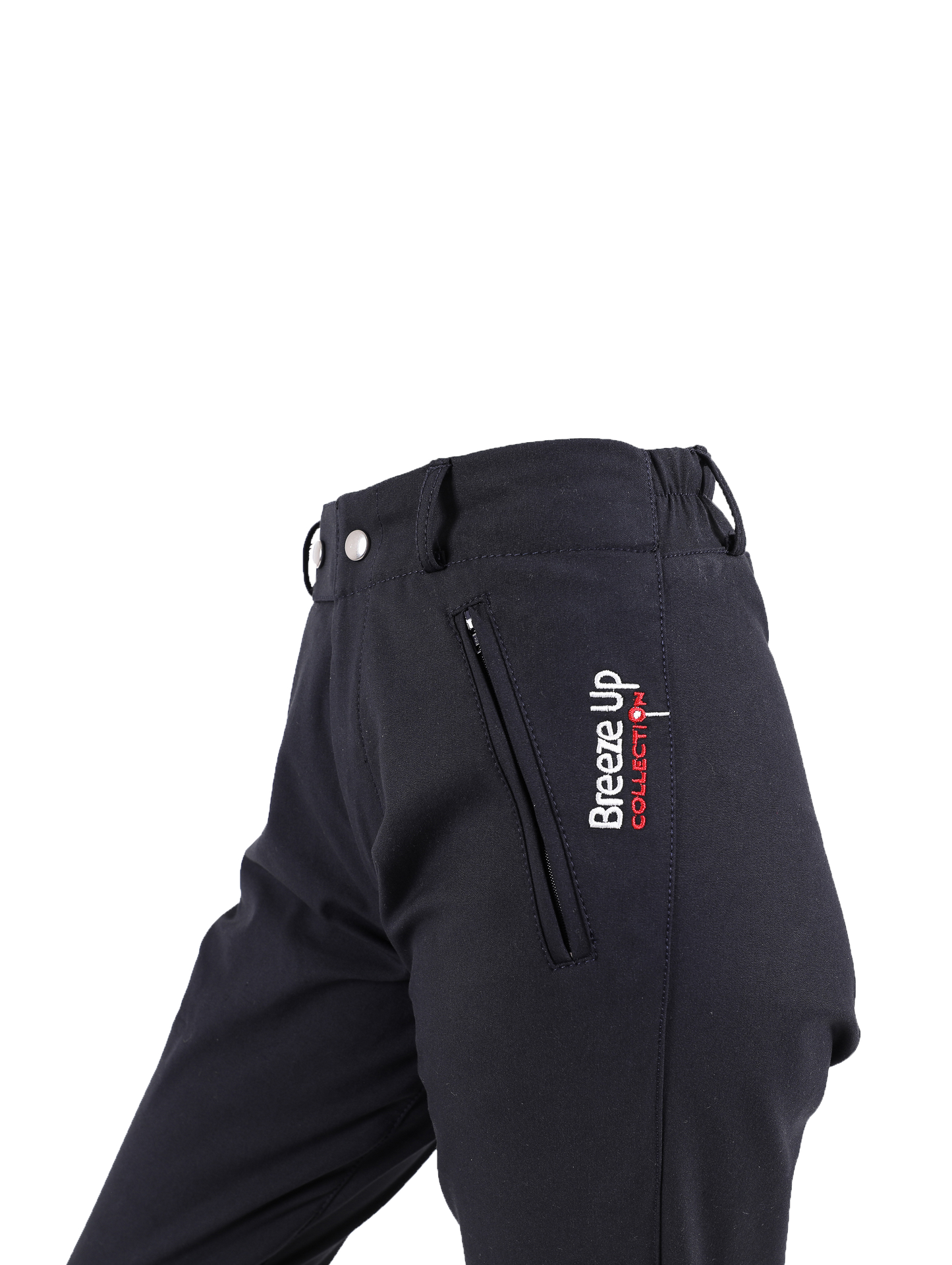 BREEZE UP 3/4 LENGTH EXERCISE BREECHES NAVY/GREY