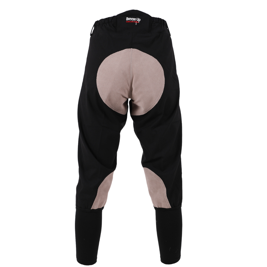 BREEZE UP 3/4 LENGTH EXERCISE BREECHES BLACK/BEIGE