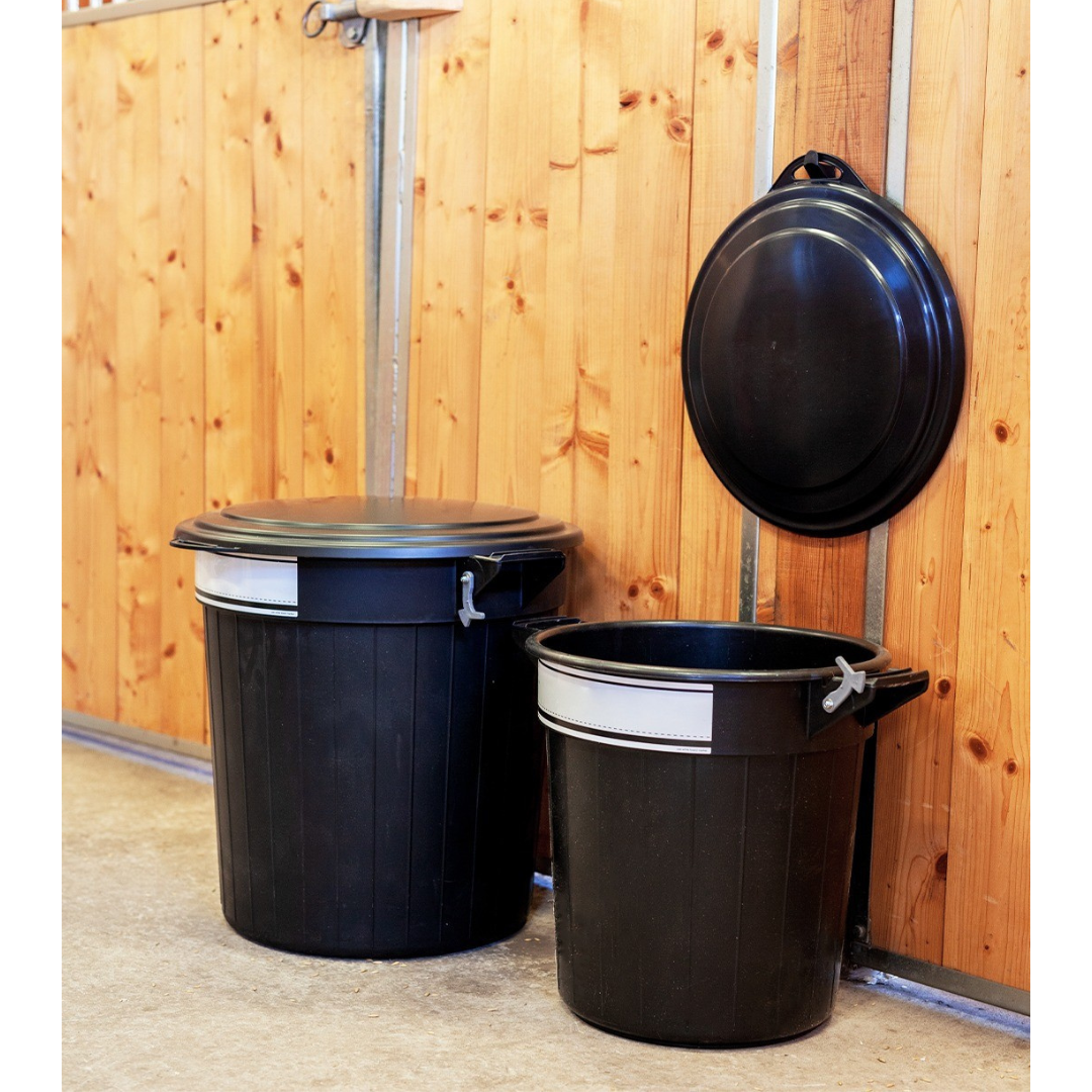 V-Plast Feed Bin + Lid + Smart Label