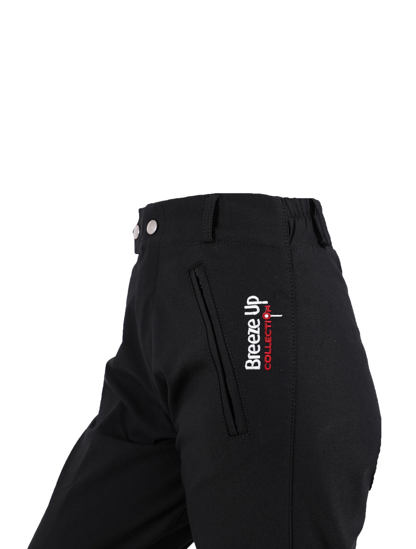 BREEZE UP 3/4 LENGTH EXERCISE BREECHES BLACK/GOLD