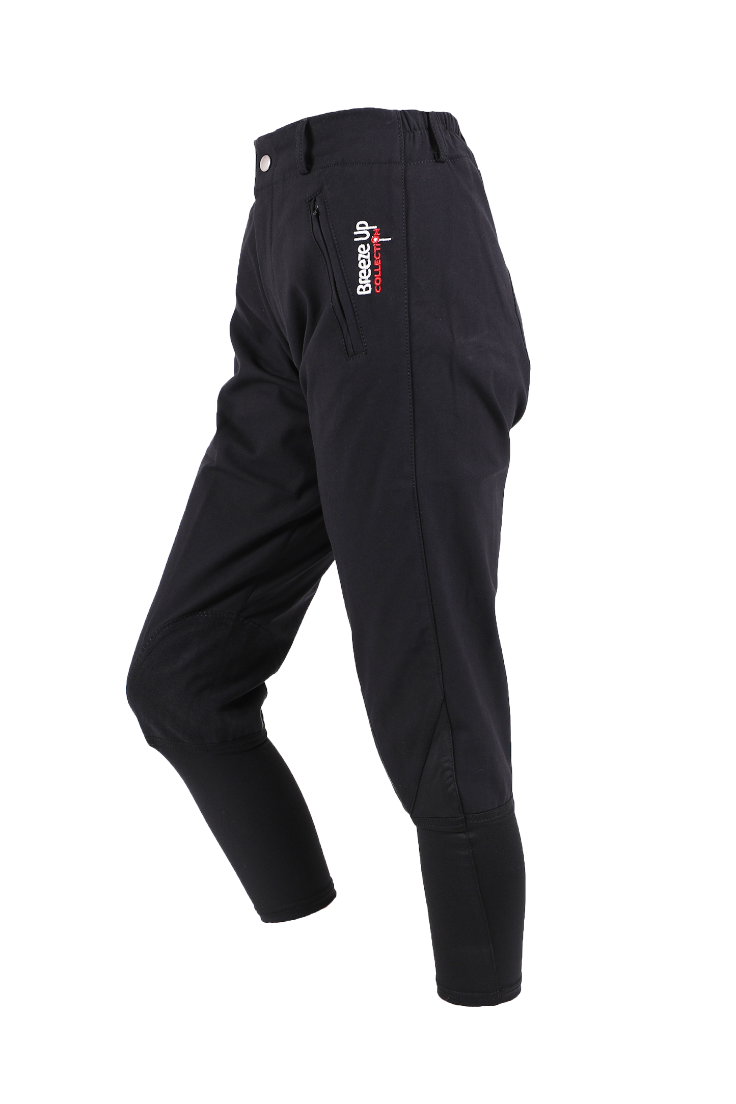 BREEZE UP 3/4 LENGTH EXERCISE BREECHES BLACK/BLACK