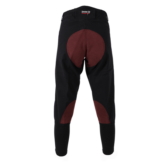 CELTIC BREEZE UP 3/4 LENGTH EXERCISE BREECHES BLACK/CLARET