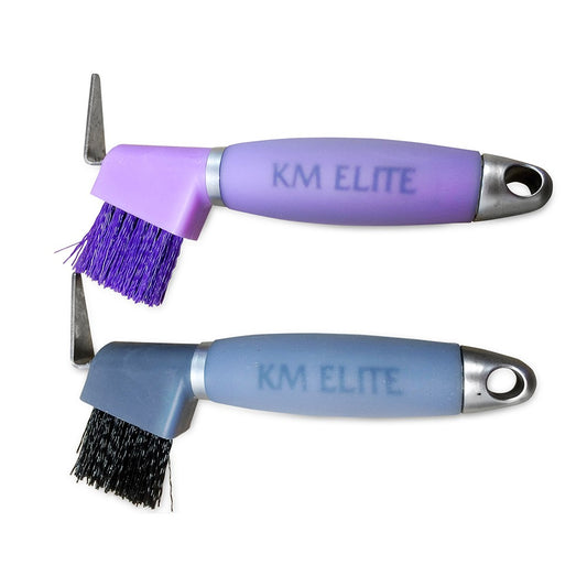 KM Gel Hoof Pick Silver