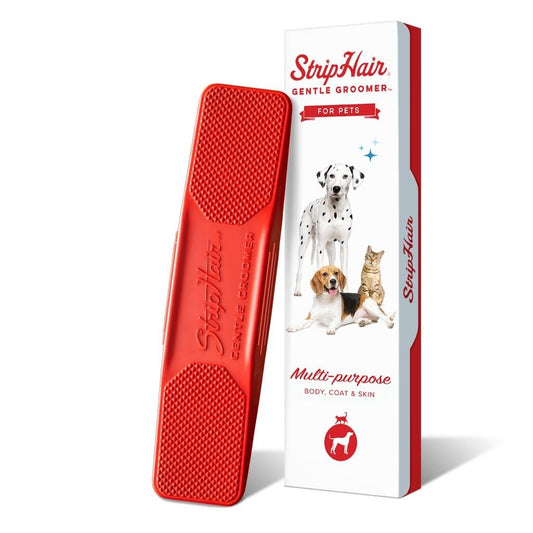 StripHair Gentle Groomer - Pet (Red)
